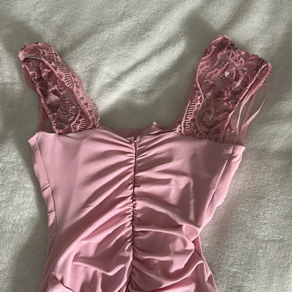 Pink Mini Dress - Picture 3 of 4